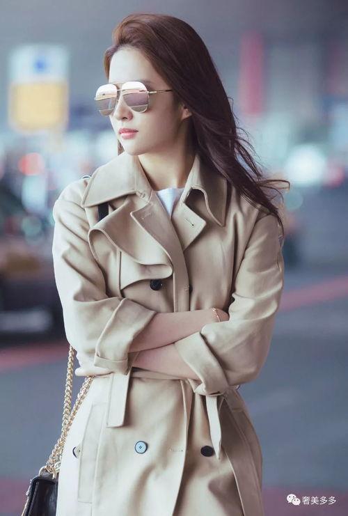 带墨镜的刘亦菲明星,刘亦菲的时尚风采